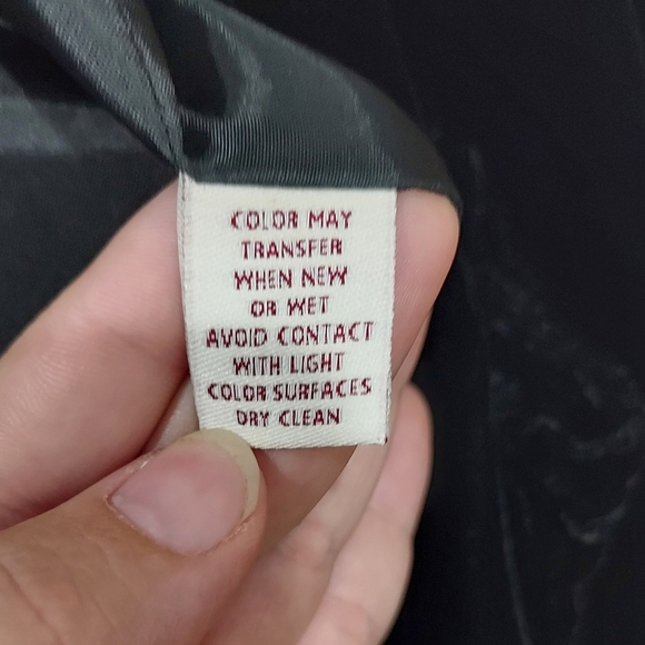 JM Collection Black Velvet 3 Button Front Long Sleeve Blazer in Size 14W - Picture 13 of 13